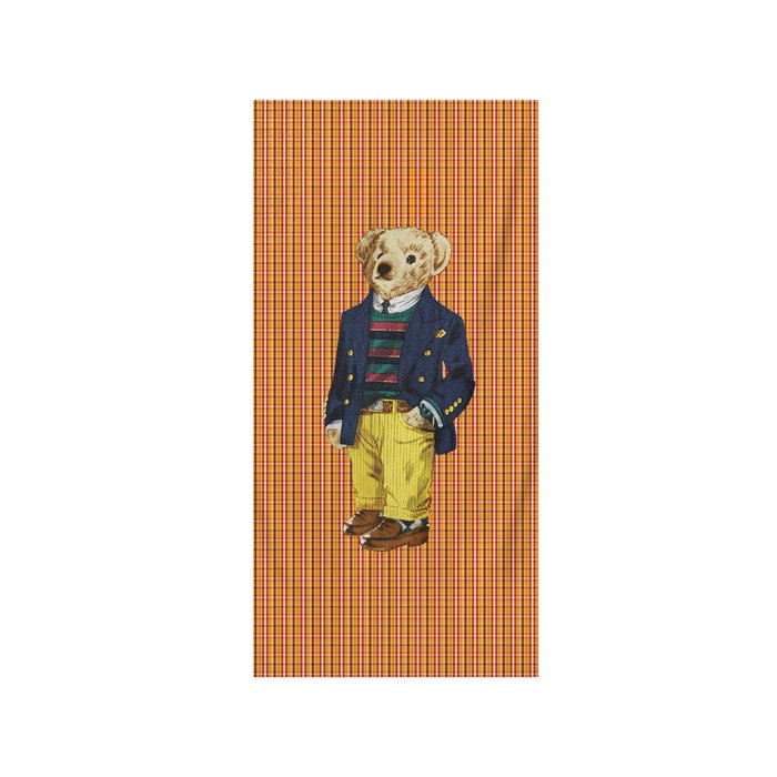 Mijölnir Teddy Bear - Orange, 75 x 150 cm Mijölnir Teddy Bear - Orange, 75 x 150 cm